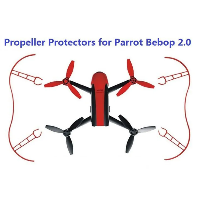 

Propeller Guard Protector for Parrot Bebop 2.0 Props Bumper Easy Mount 2pc J10T Professional Factory Price Drop Shipping
