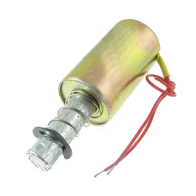 

Stroke 10mm 24V DC Tubular Electric Solenoid Holding Electromagnet