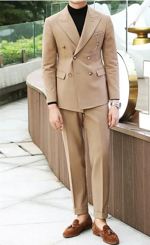 brand-new-khaki-groom-tuxedos-men-wedding (4)_