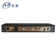 YOUTING 1.4 В 3X1 HDMI Switcher 5.1 Audio Extractor 4 К ДУГИ аудио EDID 5.1/2CH с DTS AC-3 Dolby аудио формат Правда декодер