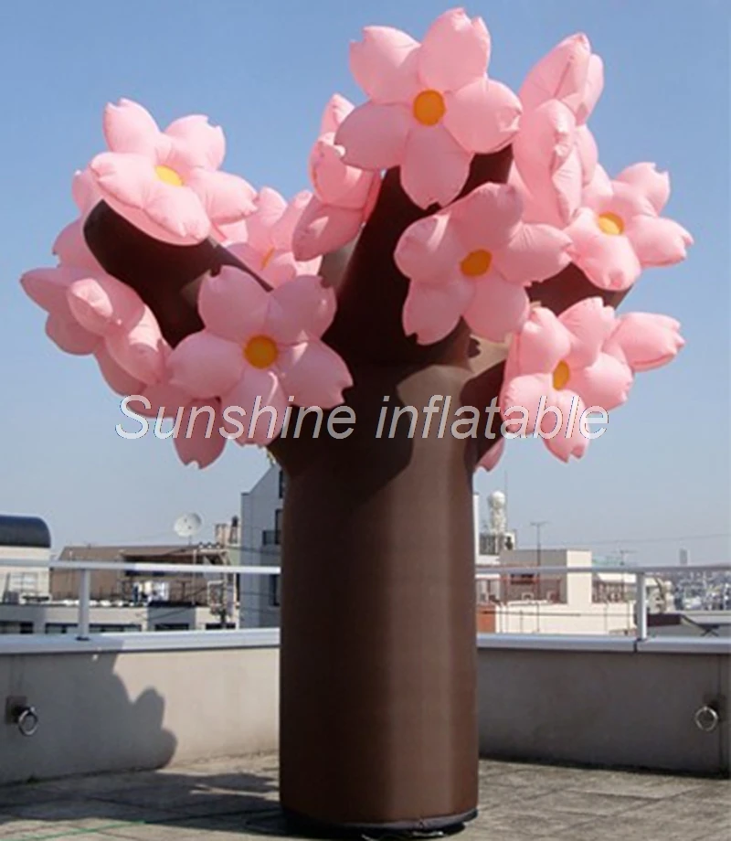 New-beautiful-giant-standing-inflatable-sakura-flower-inflatable-cherry ...