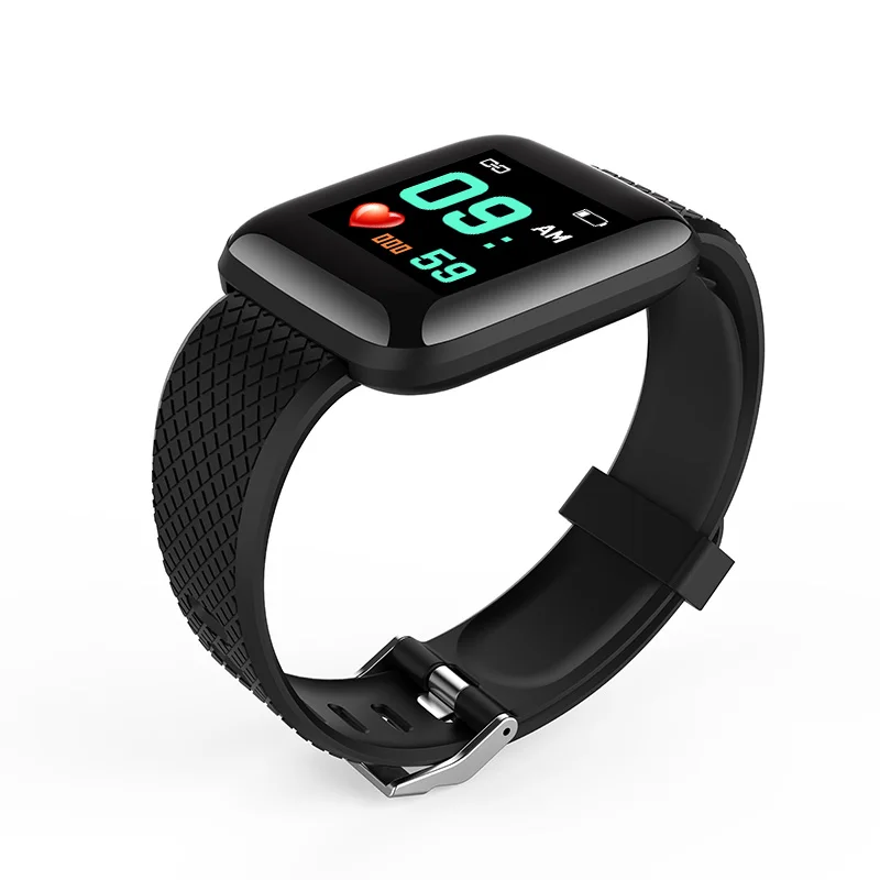 

ID116 PLUS Color Screen Sports Watch Fitness Tracker Heart Rate Smart Bracelet Pedometer Smart Band Waterproof for IOS Android