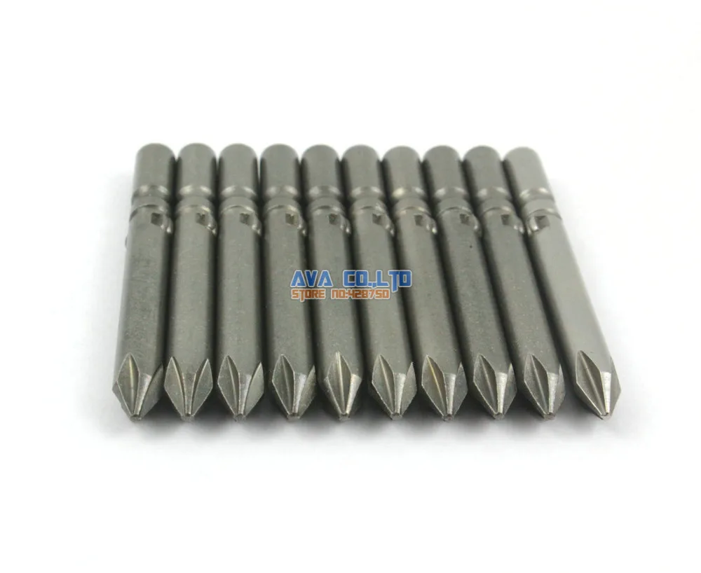 

10 шт., наконечники для Отвертки Phillips, 6 мм, 60 мм