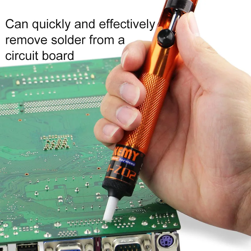 JAKEMY Manual Solder Sucker Solder Removal Tool Solder Sucker Pen