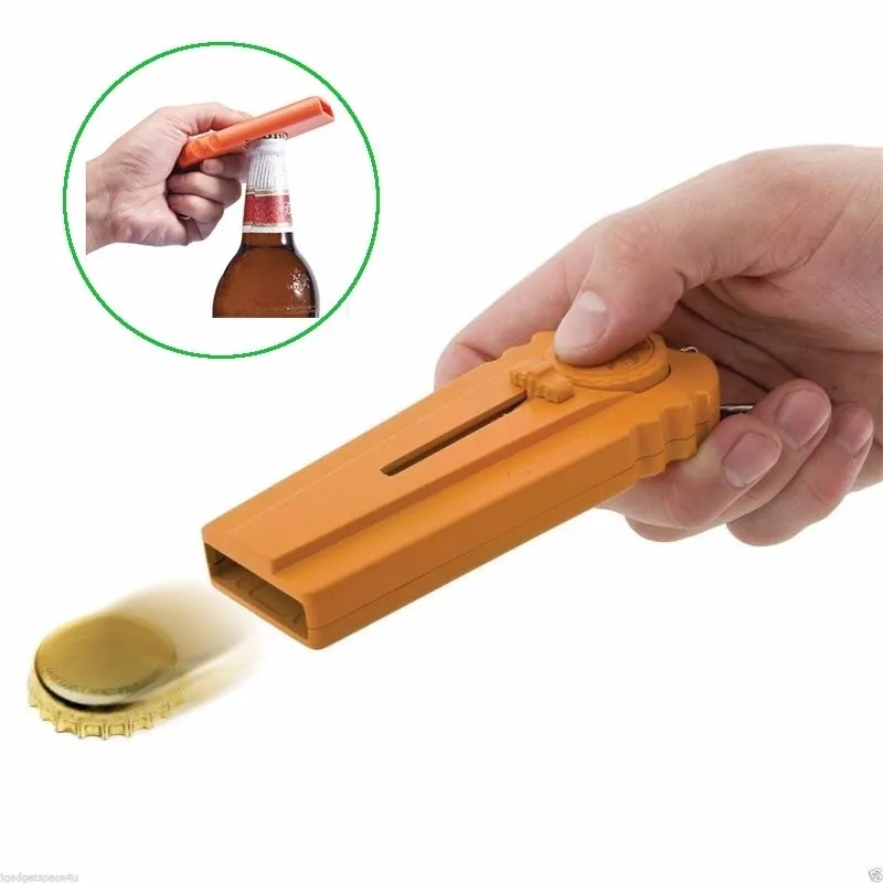 1pc Plastic Ejection Beer Bottle Opener Kitchen Tool with Handy Key Chain Bottle Cup opener Party Bar Kitchen Tool Creative Gift (6)