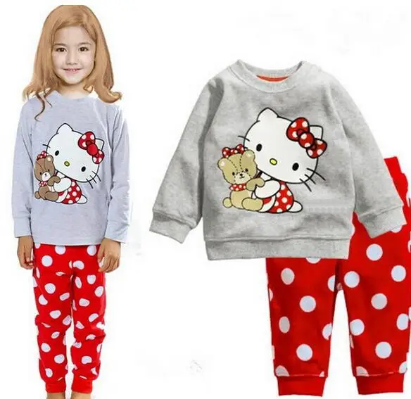 Г. Детские пижамные комплекты комплект одежды для сна для мальчиков с героями мультфильмов, Хлопковая пижама с длинными рукавами для маленьких девочек Домашняя одежда JIE221 - Цвет: style 8