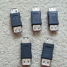 500 шт/партия высококачественный USB Женский к USB Женский usb-адаптер
