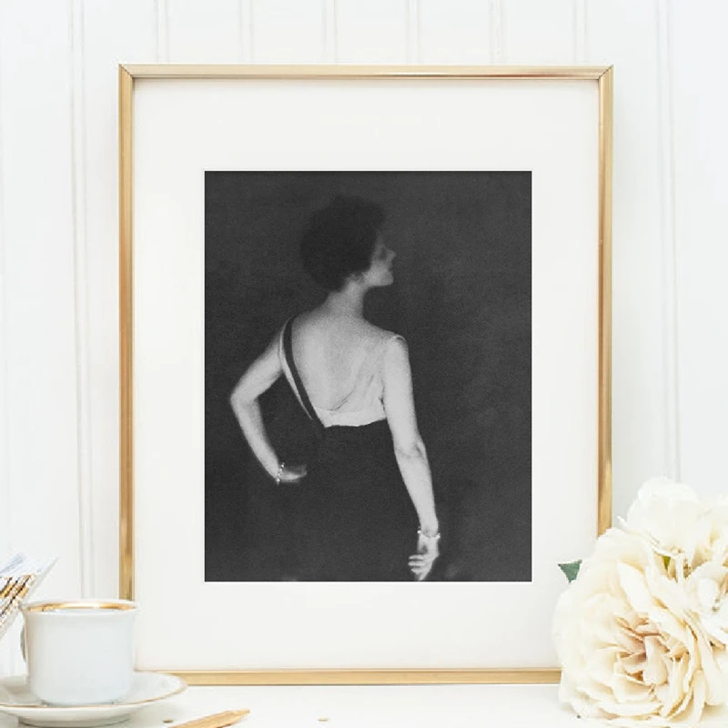 Vintage Black and White Canvas Prints