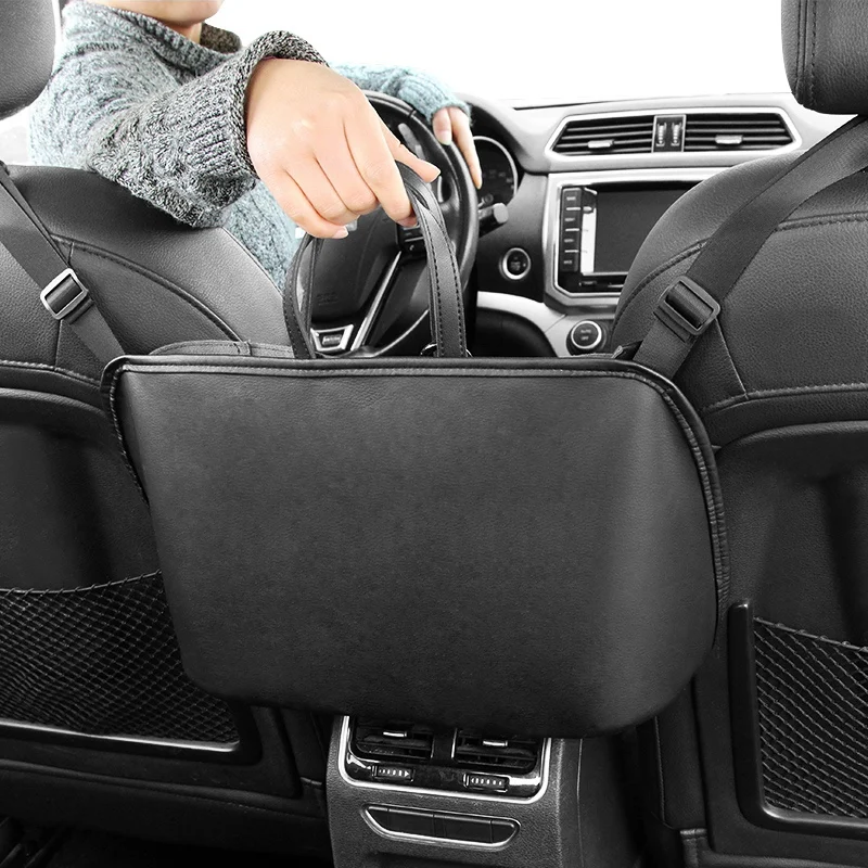 

Auto Seat Back Organizer,Car Seat Middle Hang Carrying Bag Bag Of Automotive Supplies To Receive Bag For Isolation/Pet Obstruc