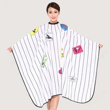 Ретро в Вертикальную Полоску парикмахерские одежда стиль мыс взрослых стрижка Цвет Пермь парикмахерские полноценно фартук Обёрточная бумага un807