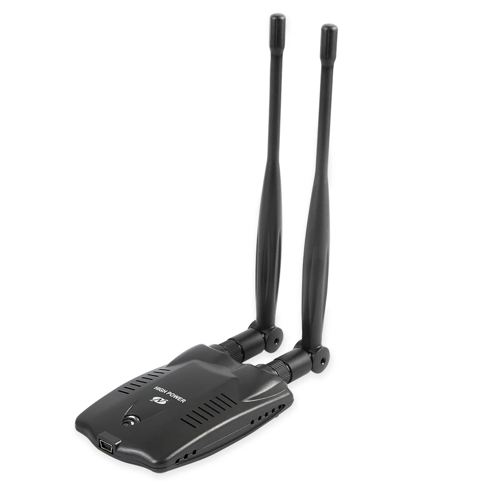 Wireless WiFi Adapter High Power Dual wifi Antenna 5dB 150Mbps Network Card USB Receiver Adaptador | Компьютеры и офис