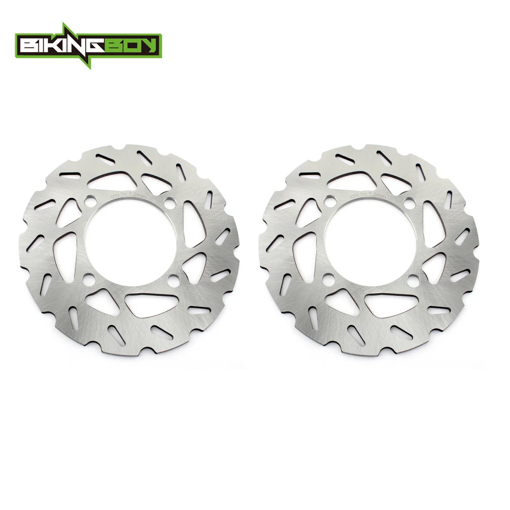 

BIKINGBOY ATV Front Brake Discs Disks Rotors For Honda TRX 500 FA FAA FGA FE FEA FM FMA FPE FPM TRX 680 FA Fourtrax Rincon 06-19
