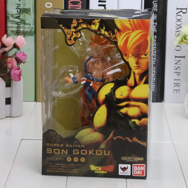 Аниме 17 см Dragon Ball Z фигурки героев Супер Saiyan Сон Гоку ПВХ коллекционная игрушка