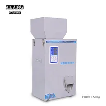 JIEDING 500g прибор для набивки порошка Pet Еда весом гранула автоматическая упаковочная машина для зерна стиральный порошок 300 г
