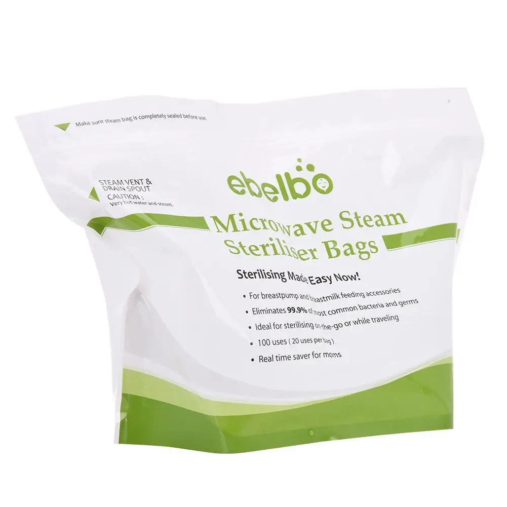 5Pcs Quick Clean Microwave Steam Disinfection Steam Bag Baby Nursing Bottle Nipple Pacifier Polyethylene Sterilization Bag 5Pcs Quick Clean Microwave Steam Disinfection Steam Bag Baby Nursing Bottle Nipple Pacifier Polyethylene Sterilization Bag
