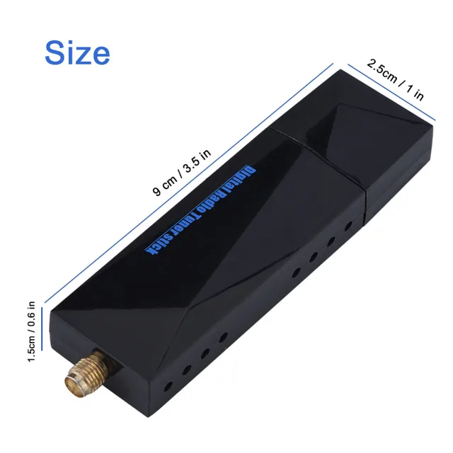 Portable AM/FM SMA DAB/DAB+ Digital Radio Antenna Receiver Mini USB Port for Car Android System