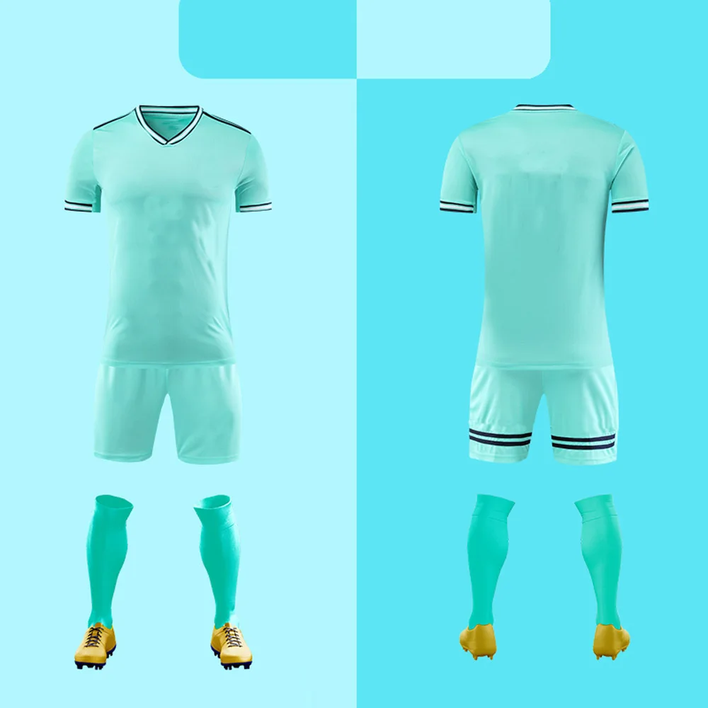 

19 20 kids and Adult Soccer Jerseys Set Football Jerseys Training Suits Uniform for blank custom Sport Jersey with Socks