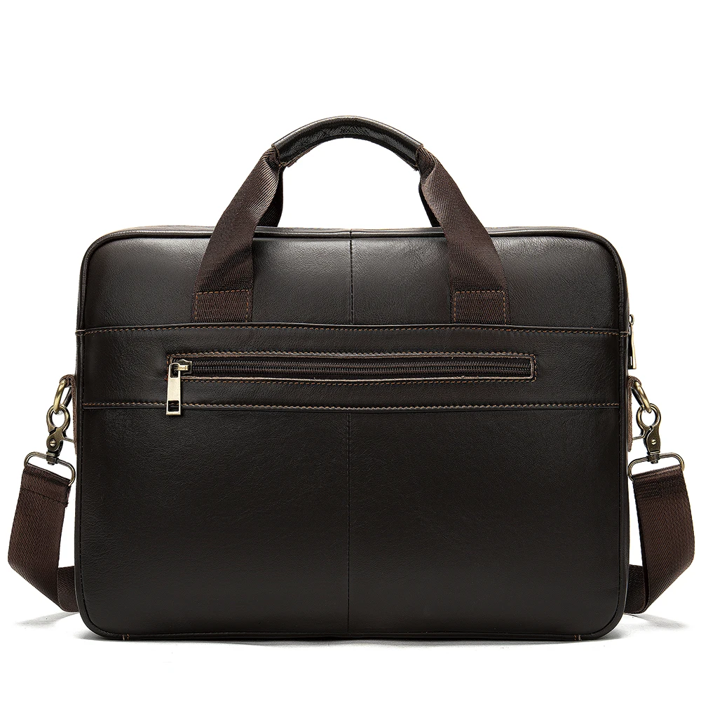 MVA men's briefcase/genuine Leather messenger bag men leather/business laptop office bags for men briefcases men's bags 8572