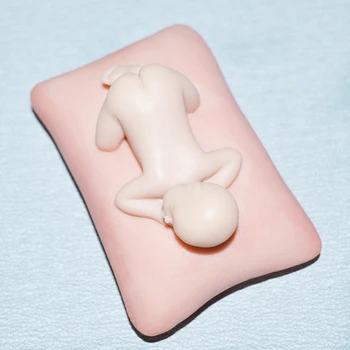 

2019 hot sale 3d baby silicone mold birthday wedding cake decoration mould resin clay candle soap molds pillow doll