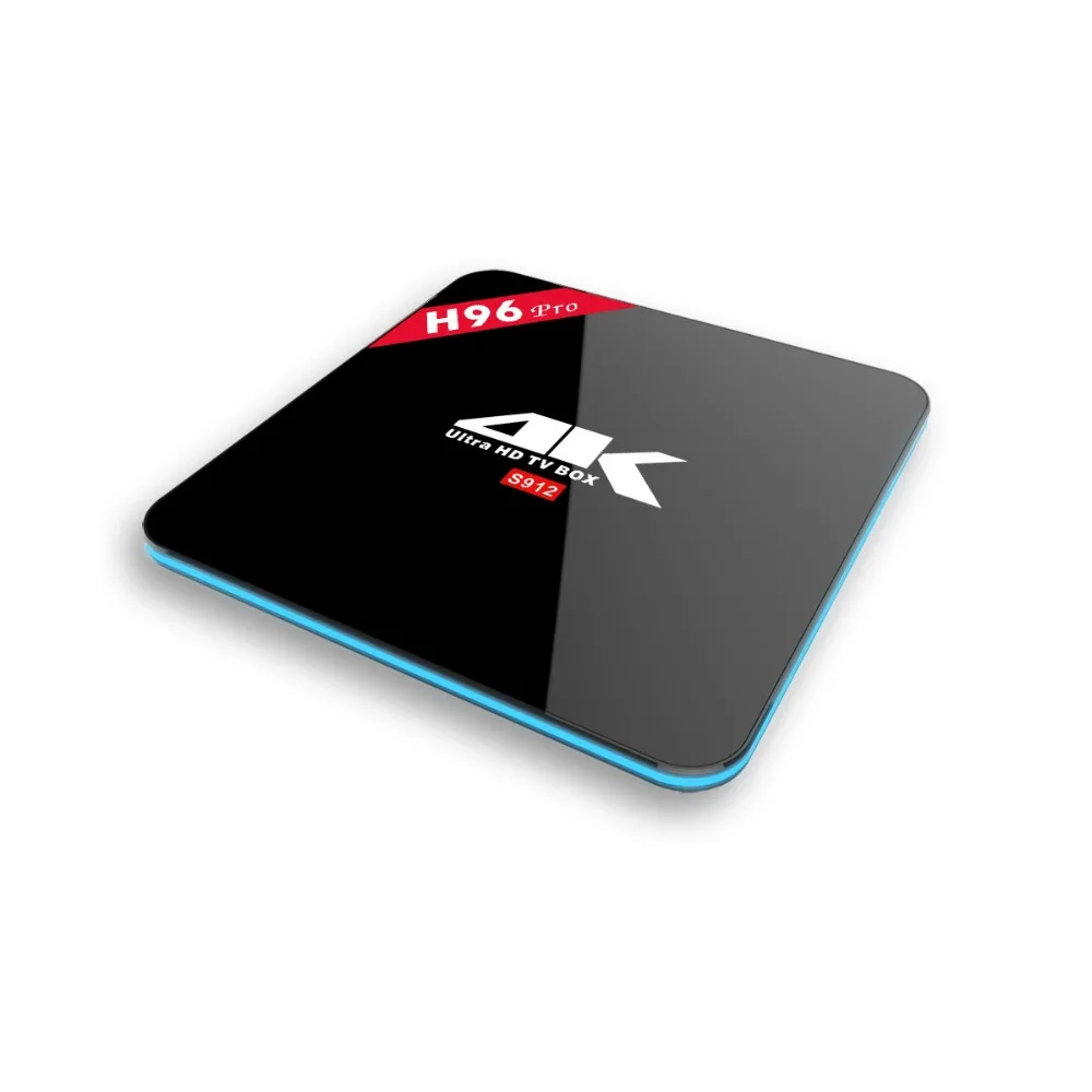 Newest H96 Pro Amlogic S912 Octa Core Android 6.0 TV Box 3G/16G 2.4G/5GHz Dual WIFI BT4.0 Gigabit LAN KODI 4K H.265 Media Player