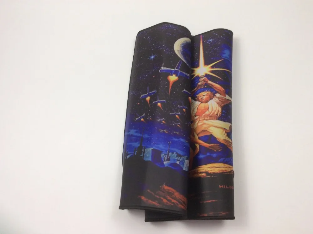 Mairuige Large Game Gaming Star War Mouse Pad 900*400 High Quality DIY Picture with Edge Locking Mo