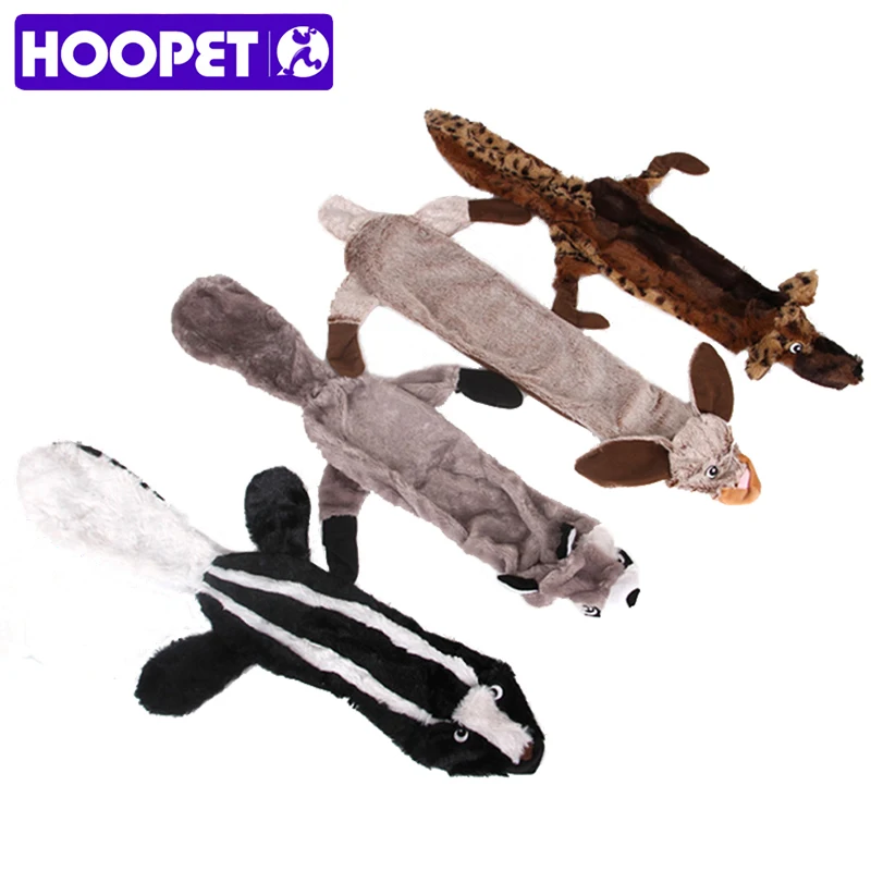 

HOOPET Pet Dog Cat Toy Funny Fleece Toys Squeak Chew Sound Puppy Plush Supplies