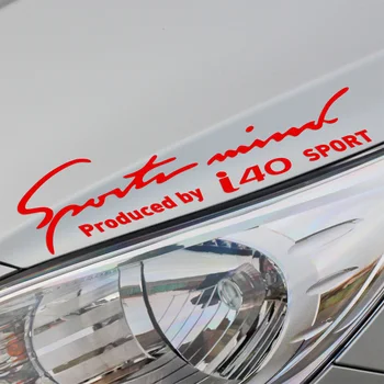 

2 Pieces Customization Sport Car Covers Stickers Decal Car Styling For hyundai i40 car accessories