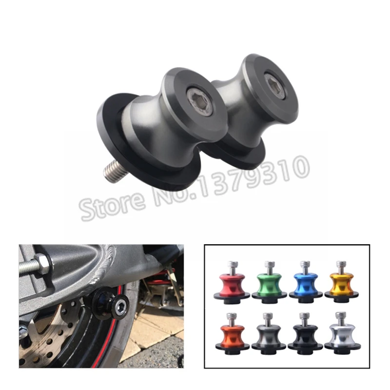 

Motorcycle Swingarm Slider Spools 6mm For Yamaha MT-03 MT03 MT09 MT-09 MT 03 09 FZ09 MT07 MT07 YZF YZ1 R1 R6 R6S 2017 2018