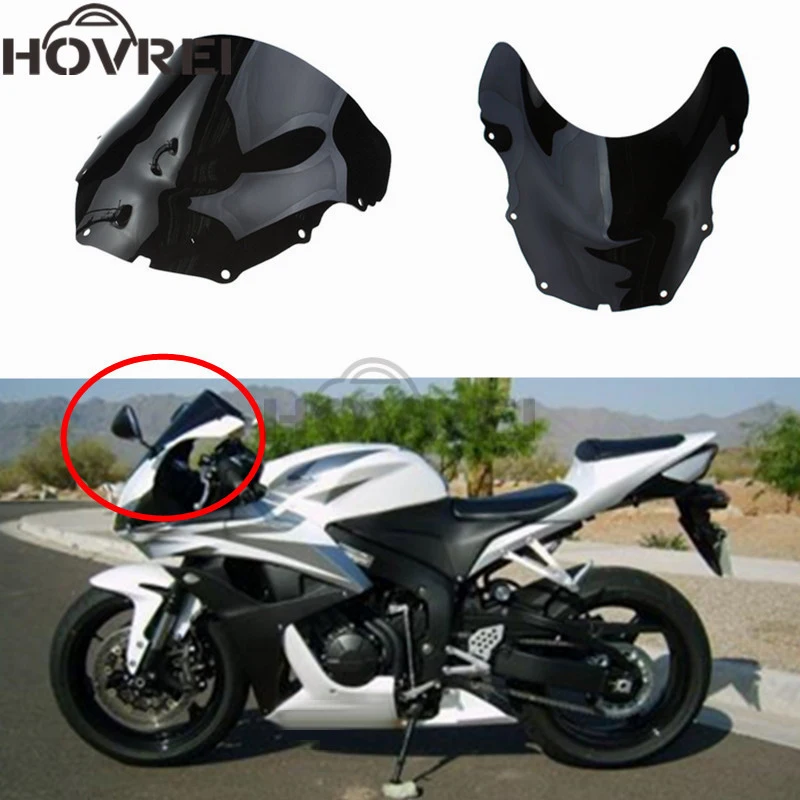 Мотоцикл черный ветровое стекло для Honda CBR600RR 600RR F4 1998 1999 2000