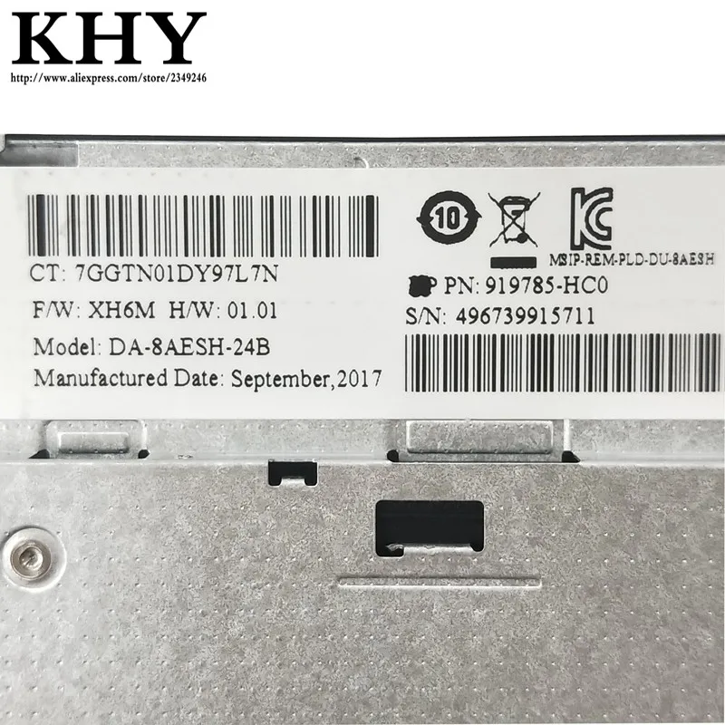 DVD/RW супер мульти горелка SATA9.0mm для ThinkPad E570 E575 серии P/N 01EN349 01EN350