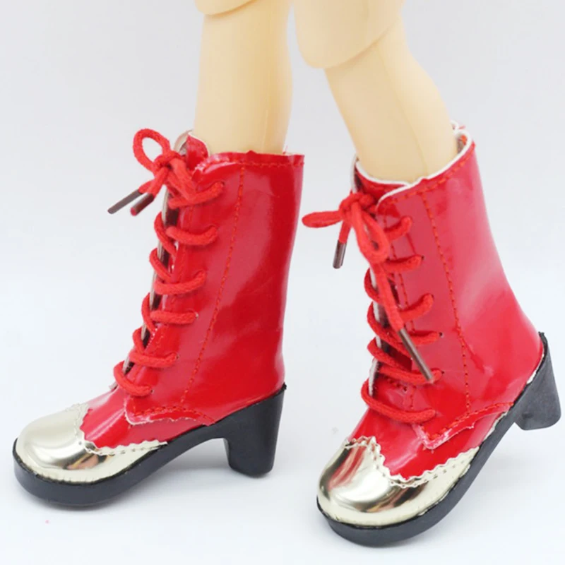 Новые поступления 1 пара розовые сапоги для BJD кукла игрушечная мини-кукла обувь для кукла Шэрон сапоги куклы аксессуары Горячая Распродажа 7,5 см