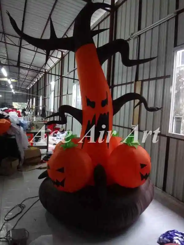 8 foot outdoor inflatable dead tree halloween decoration with pumpkins for yard displaychina - Outdoor Inflatable Halloween Decorations 8 foot outdoor inflatable dead tree halloween decoration with pumpkins for yard displaychina - Outdoor Inflatable Halloween Decorations