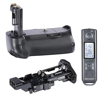 

Neewer Built-in 2.4G Wireless Remote Control Battery Grip for Canon EOS 7D Mark II 7D2 as BG-E16 works with LP-E6 Battery