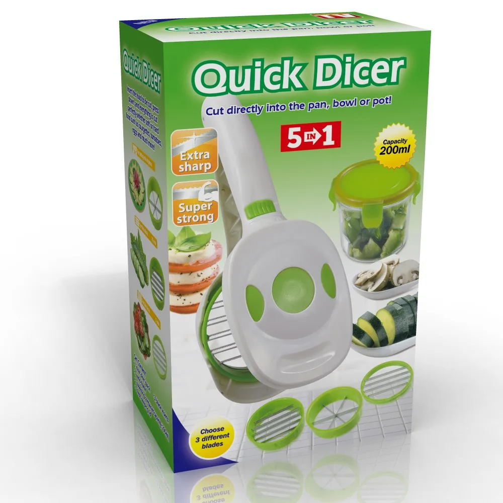 

5 in 1 Multi-functional Stainless Steel Onion Vegetable Quick Dicer for kitchen and Mother's Day gift