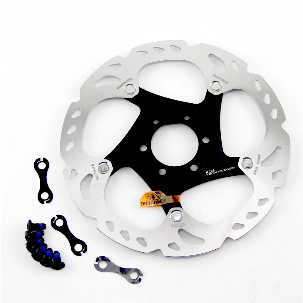 SHIMANO RT86 160 мм 180 203 MTB XT SM RT76 ice point technology тормозной диск 6 Болт M8000 горный велосипед