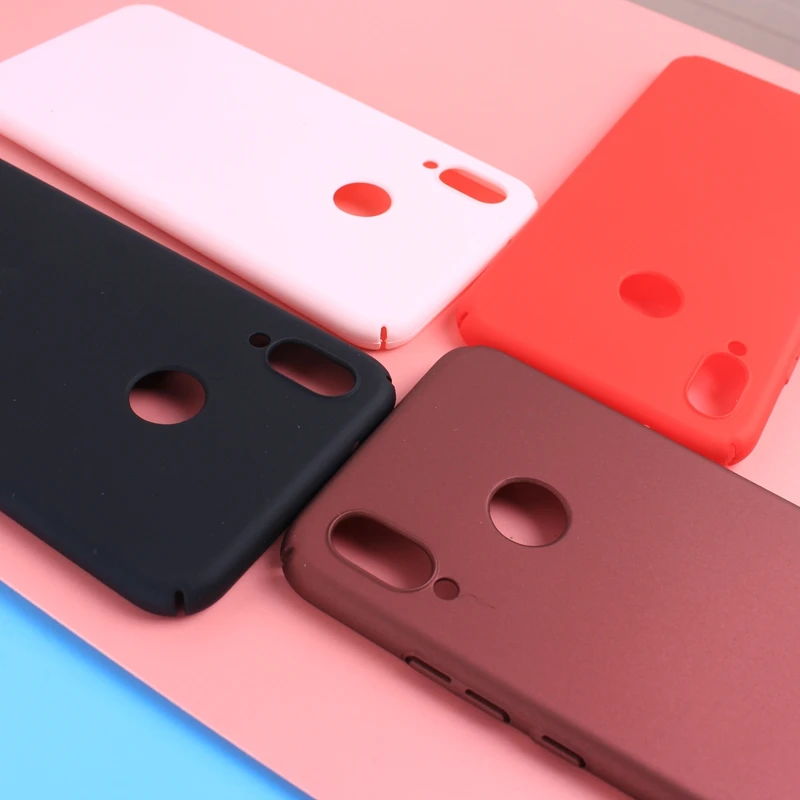 Matte Candy Color Case For Huawei P8 Lite 2017 Hard Pure Phone for P20 Mate 10 P Smart Beautiful Coque |