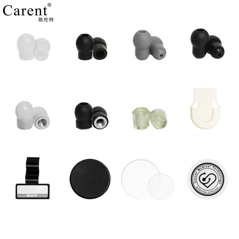Carent 6 pairs lot Endurable Soft Silicone Earplugs diaphragm head protector name card eartip for Stethoscope
