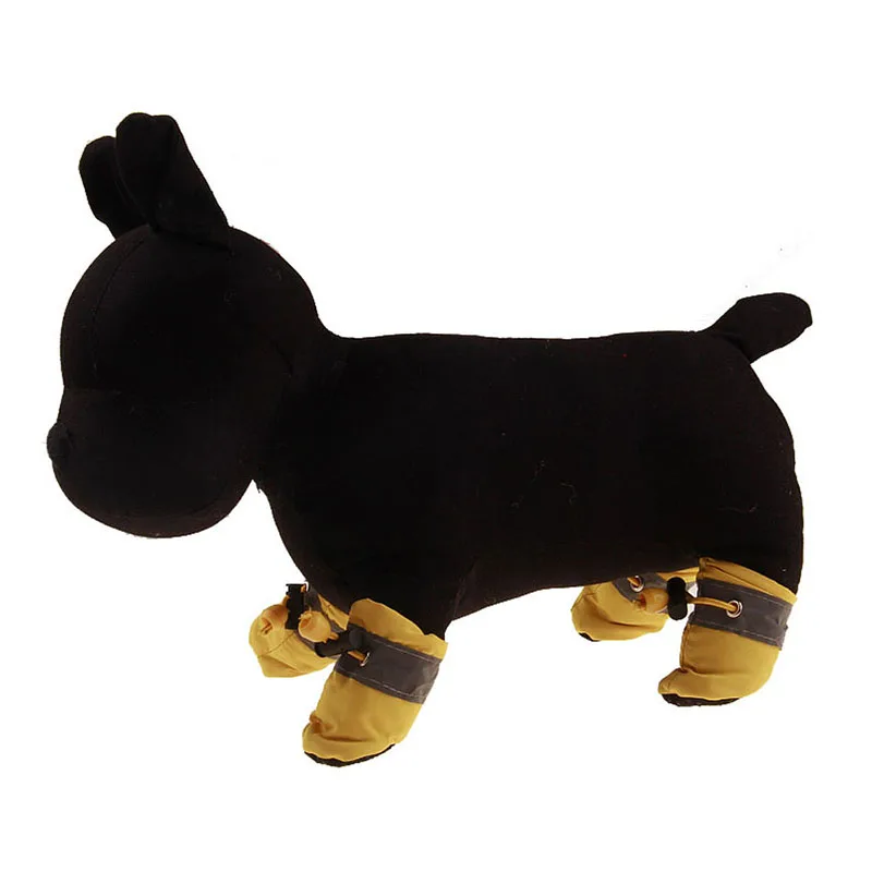 Pet Dog Boots Indoor Paw Protector Pet Boots Soft Sole Anti-Slip Dog Shoes For Small Medium and Large Dogs 4 Pcs12