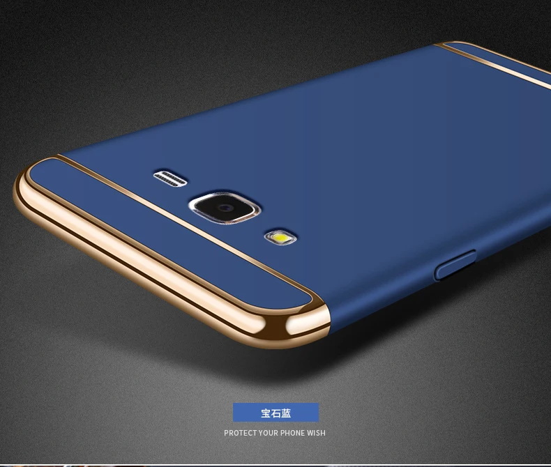 

Luxury Protective Back Cover 3 in 1 Hard PC Hybrid Case For Samsung SM-G531H Galaxy Grand Prime VE G531H SM-G530H G530H SM-G531F