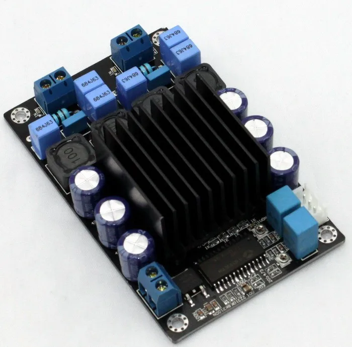 Новинка усилитель YJ TP2050 Amp класса D 50 Вт + плата цифрового стерео усилителя звука