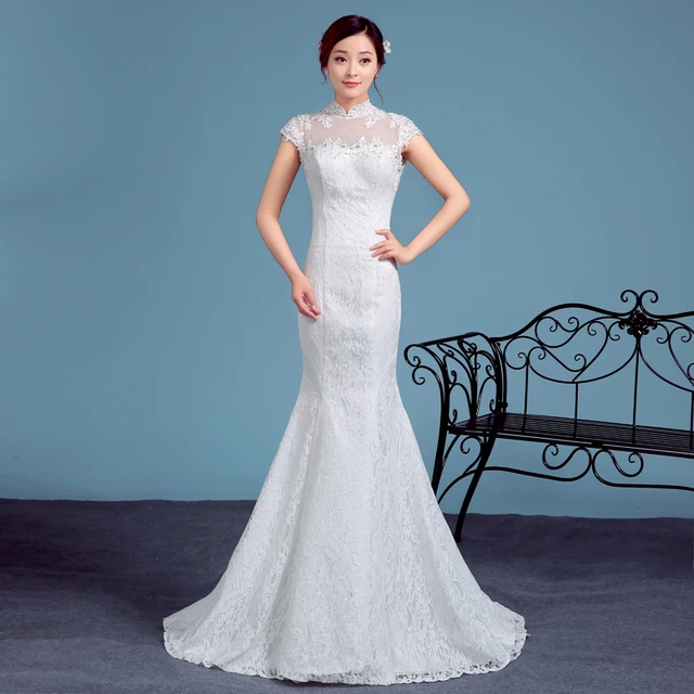 Y Off Shoulder Lace Mermaid Wedding Dresses 2017 Plus Size Y Off Shoulder Lace Mermaid Wedding Dresses 2017 Plus Size Vintage Best Gowns Free Shipping