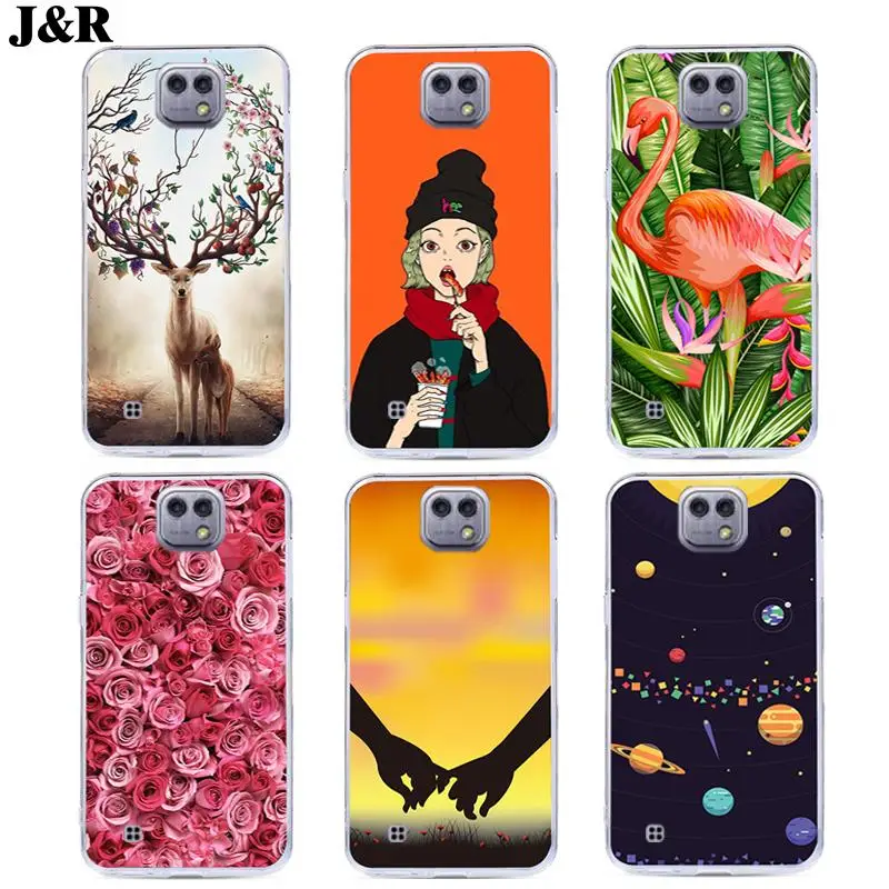 Чехол для телефона с принтом J &amp R LG X Cam K580 K580Y X-cam K580DS мягкие силиконовые чехлы