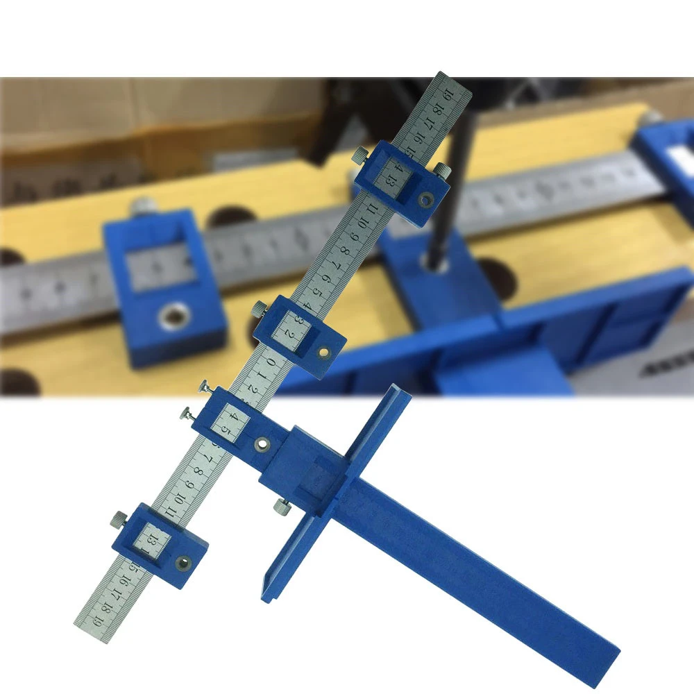 

Drill Guide Sleeve Cabinet Hardware Jig Drawer Pull Jig Wood Drilling Dowelling Hole Saw Master System AD303