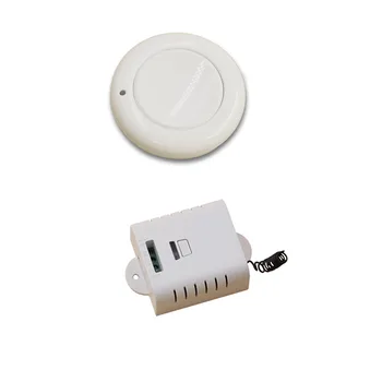 

New AC85V 110V 120V 220V 250V 1CH Wireless Remote Control Switch White Transmitter with Receiver for Appliances Gate Garage Door