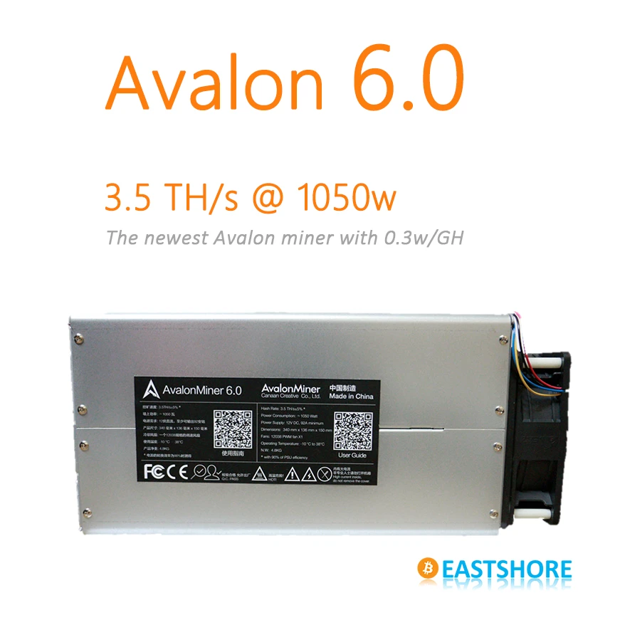 avalon asic bitcoin minatore