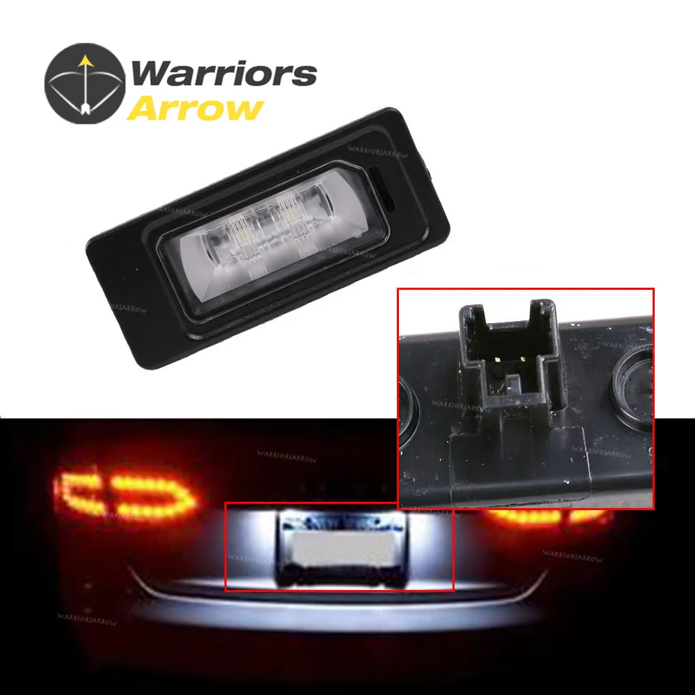 

4G0943021 5N0943021 For Audi A1 A3 A4 A5 A6 A7 Q3 Q5 TT For VW Jetta Passat 2013 2014 LED License Plate Light Lamp