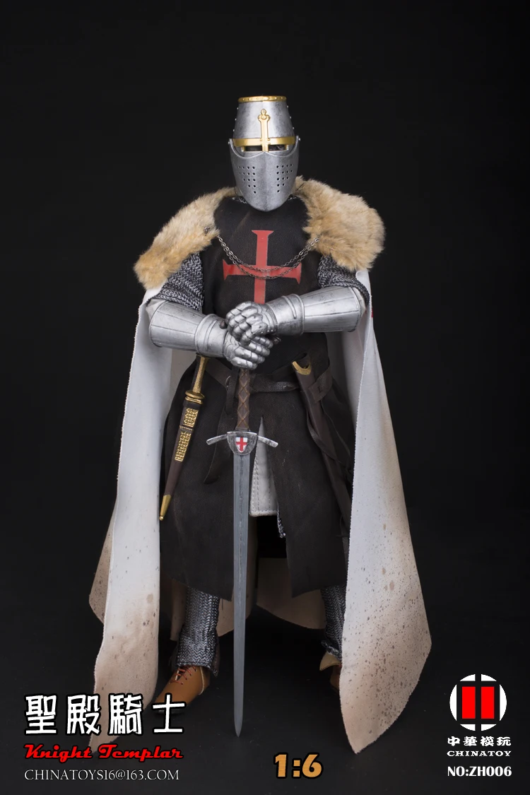 

NEW Warriors KNIGHT Ordre du Temple 1/6 Figure in stock