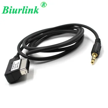 

Biurlink 3.5MM Audio Input AUX Cable Adapter for Mercedes Benz Media Interface