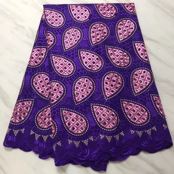 

High Quality Swiss Voile Laces Switzerland Cotton African Dry Cotton Lace Fabric 2018 Nigerian Man Voile Lace 5 Yards