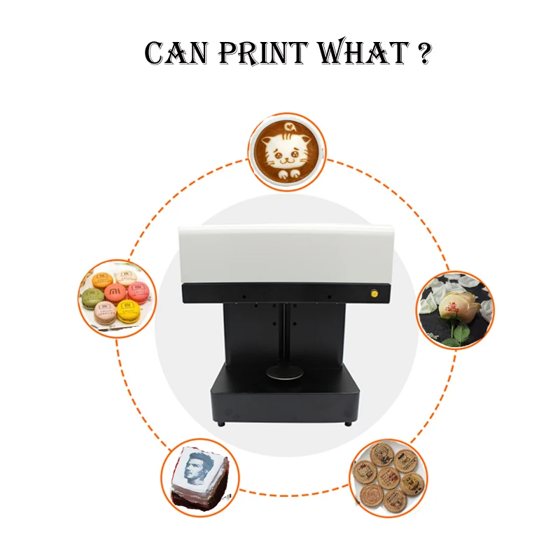 

Automatic Coffee Printer One Cup Printer Latte Art Coffee Printer coffee printing machine Selfie Printer free Edible ink